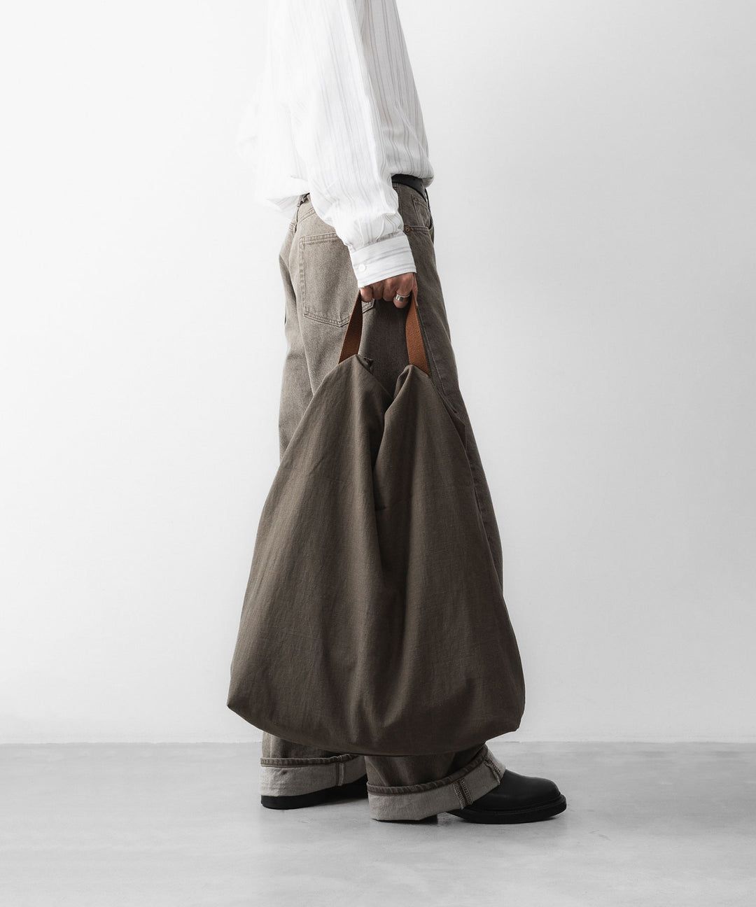 KaILI カイリのCOTTON HEMP TRANSFORM BAG L のBROWN 公式通販サイトsession福岡セレクトショップ