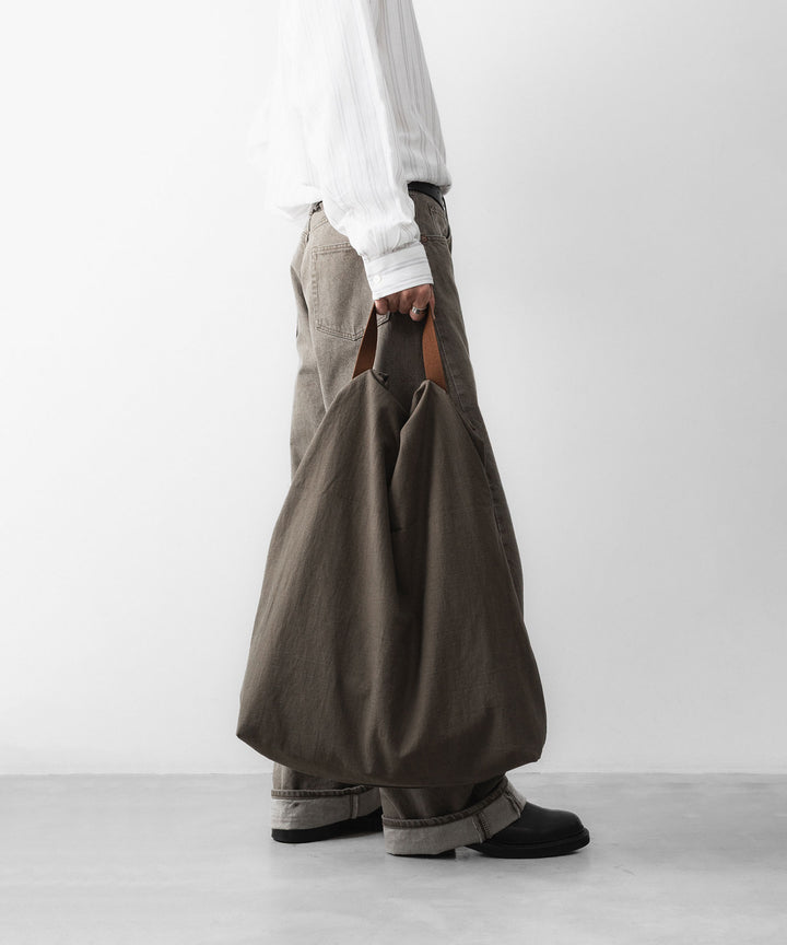 KaILI カイリのCOTTON HEMP TRANSFORM BAG L のBROWN 公式通販サイトsession福岡セレクトショップ