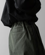 画像をギャラリービューアに読み込む, ANTHEM Aアンセムエー のCOTTON TWILL NO-BRAINER PANTS - OLIVEの公式通販サイトsession福岡セレクトショップ
