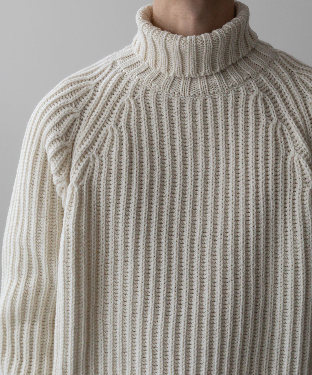 【INTÉRIM】インテリムの60s 3GG RAGLAN FISHERMAN SWEATER TURTLE - OFF sessionセッション福岡セレクトショップ 公式通販サイト