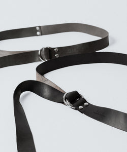 GUIDI　レザー ベルト GUIDI - 【再販売通知受付可能】Leather Belt With Buckle | ACRMTSM