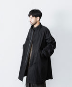 画像をギャラリービューアに読み込む, ANTHEM A アンセムエー NYLON COTTON MILITARY OVER COATのBLACK公式通販サイトsession福岡セレクトショップ
