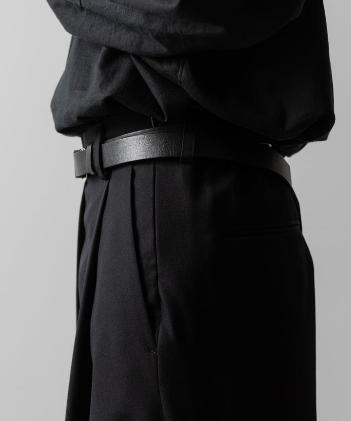 ssstein(シュタイン)のOVERTUCKED EXTRA WIDE TROUSERS(2/72 WOOL GABARDINE)の公式通販サイトsession福岡セレクトショップ