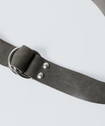画像をギャラリービューアに読み込む, VEIN ヴェインのGUIDI LEATHER DOUBLE RING  BELT - GRAYの公式通販サイトsession福岡セレクトショップ

