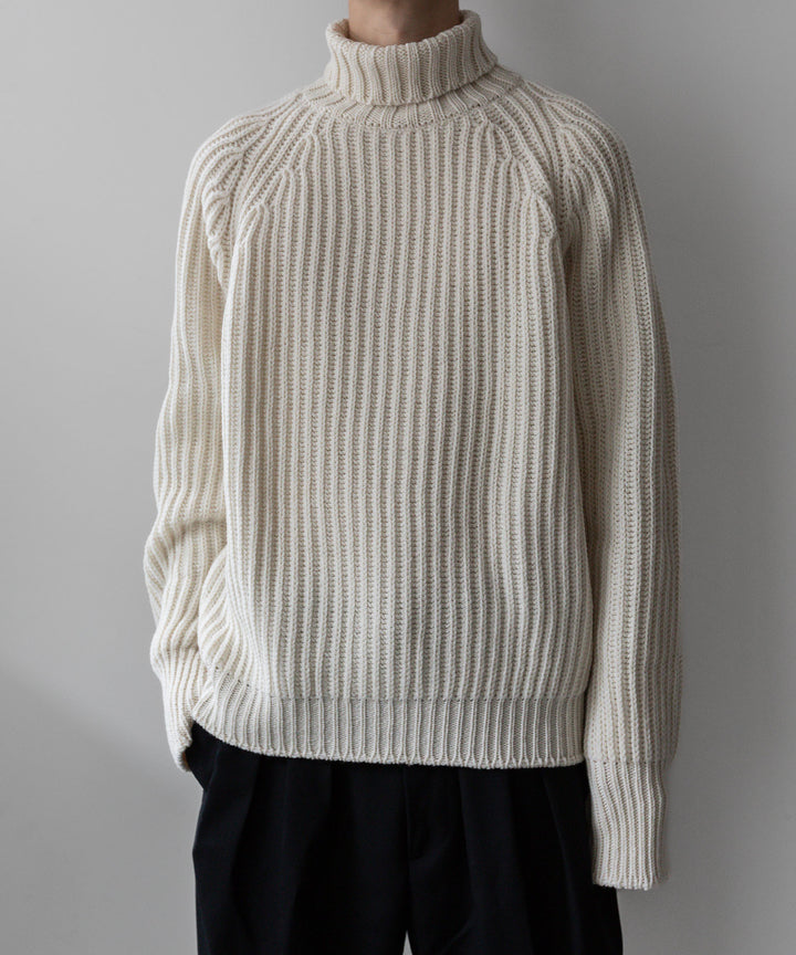 【INTÉRIM】インテリムの60s 3GG RAGLAN FISHERMAN SWEATER TURTLE - OFF sessionセッション福岡セレクトショップ 公式通販サイト