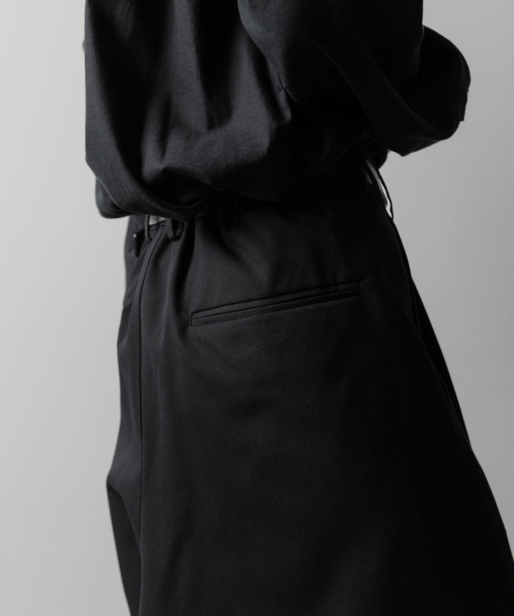 ssstein(シュタイン)のOVERTUCKED EXTRA WIDE TROUSERS(2/72 WOOL GABARDINE)の公式通販サイトsession福岡セレクトショップ