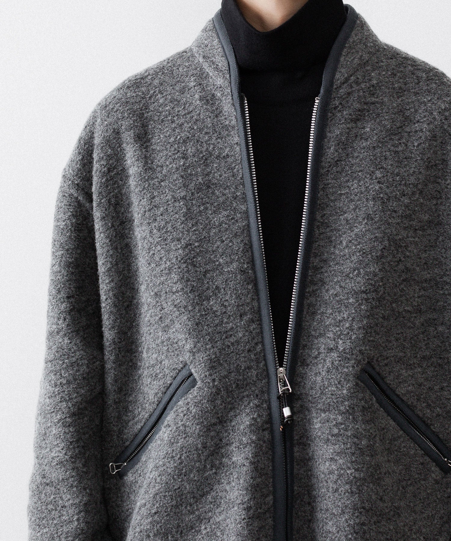 paratrait パラトレイトのZIP UP TYROL JKTのCHARCOAL 公式通販サイトsession福岡セレクトショップ