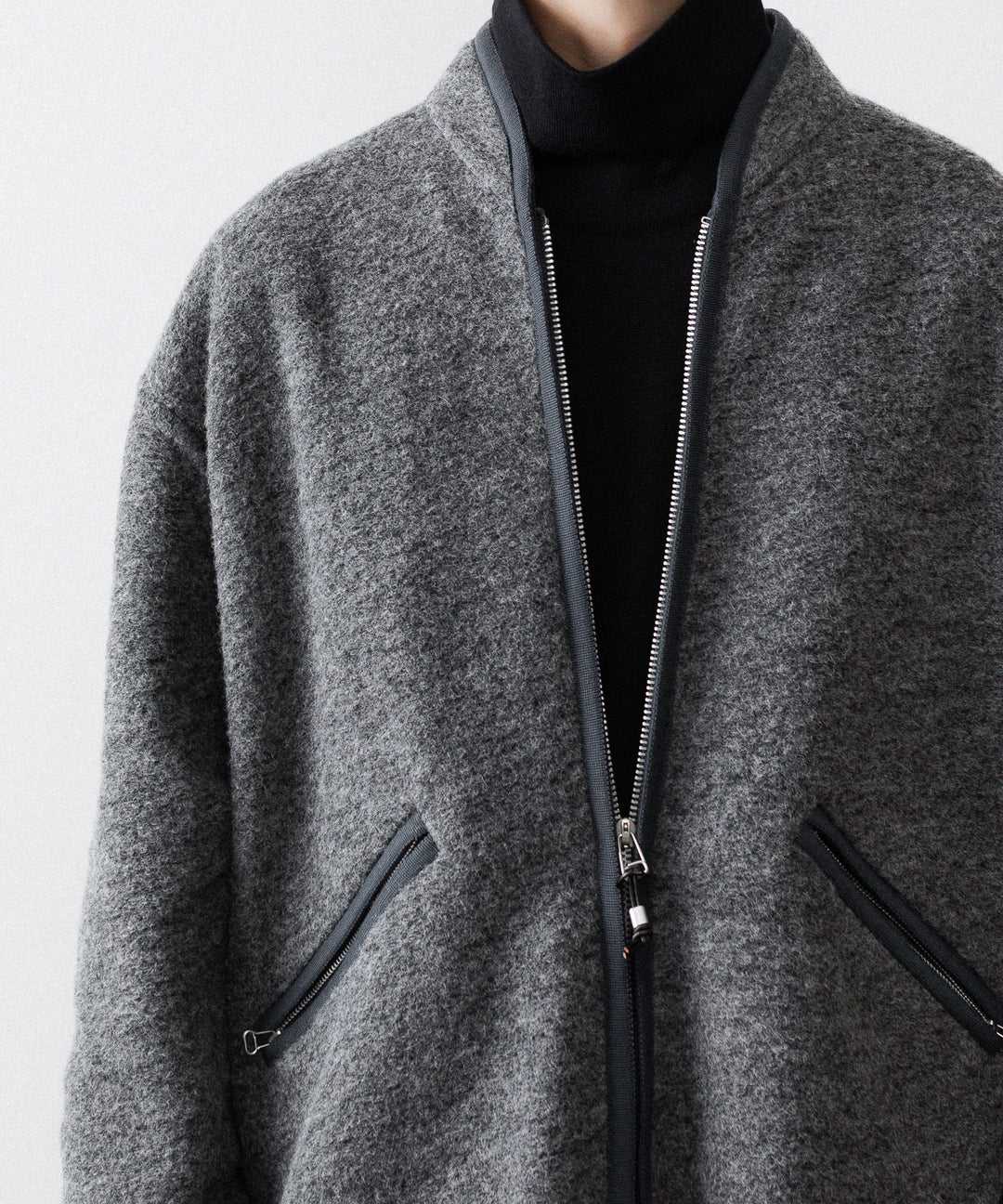 paratrait パラトレイトのZIP UP TYROL JKTのCHARCOAL 公式通販サイトsession福岡セレクトショップ