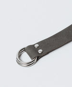 画像をギャラリービューアに読み込む, VEIN ヴェインのGUIDI LEATHER DOUBLE RING  BELT - GRAYの公式通販サイトsession福岡セレクトショップ
