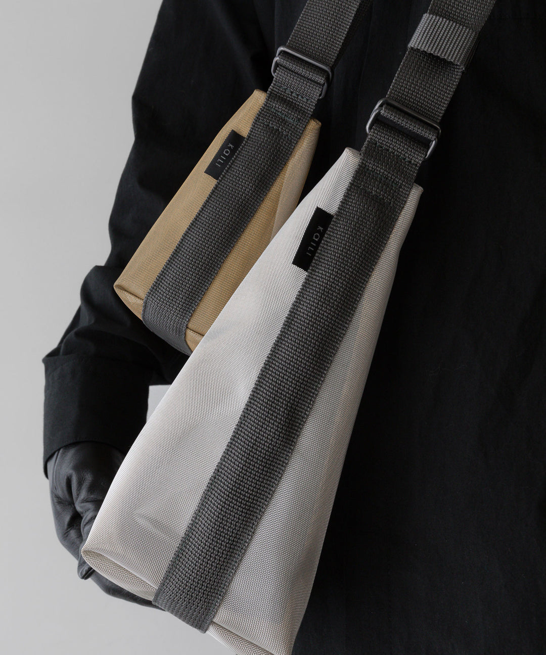 KaILI(カイリ)の24SSコレクションのIREKO POUCH METALLIC S/M SET - SILVER / GOLD sessionセッション福岡セレクトショップ 公式通販サイト