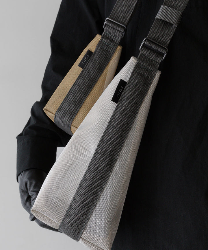 KaILI(カイリ)の24SSコレクションのIREKO POUCH METALLIC S/M SET - SILVER / GOLD sessionセッション福岡セレクトショップ 公式通販サイト