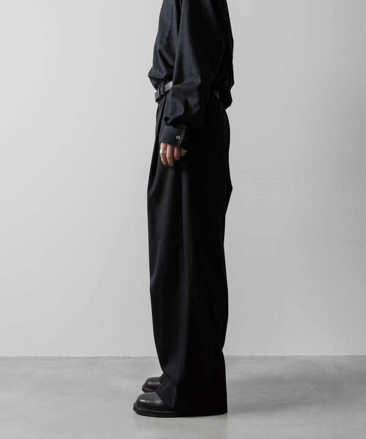 ssstein(シュタイン)のOVERTUCKED EXTRA WIDE TROUSERS(2/72 WOOL GABARDINE)の公式通販サイトsession福岡セレクトショップ