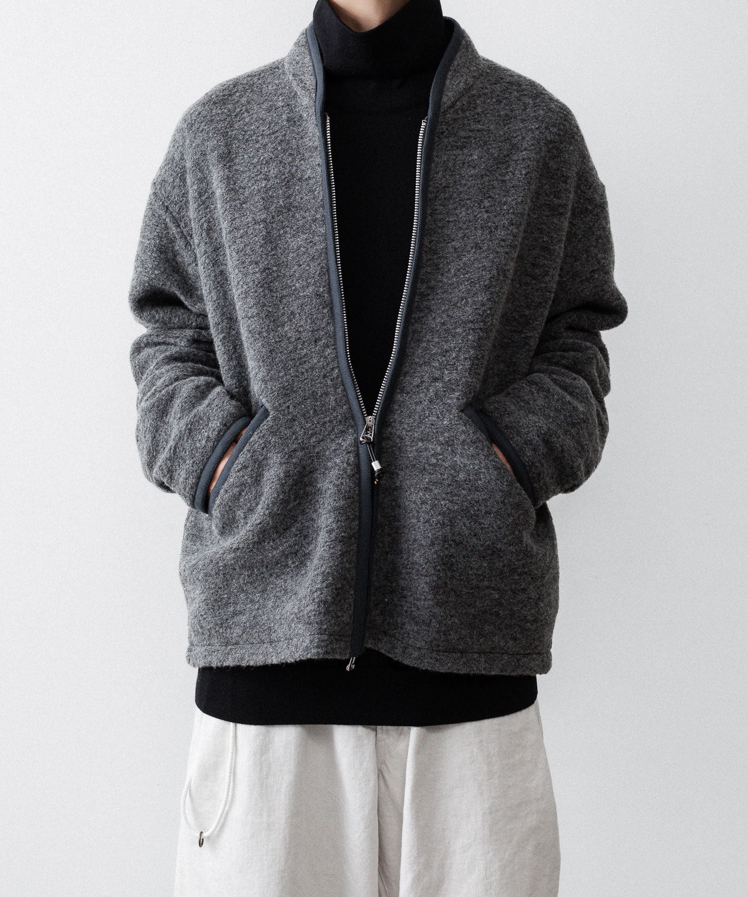 paratrait パラトレイトのZIP UP TYROL JKTのCHARCOAL 公式通販サイトsession福岡セレクトショップ