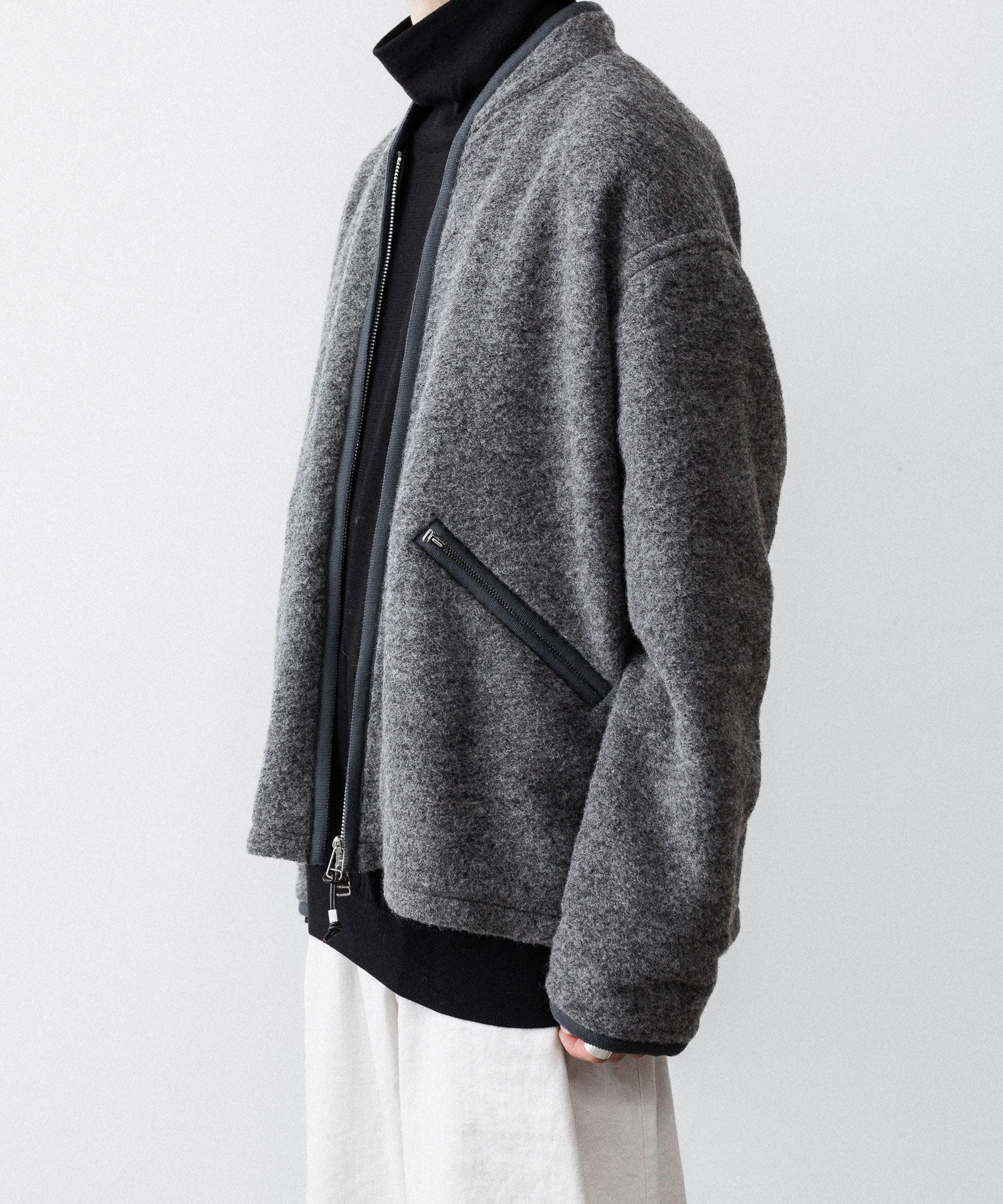 paratrait パラトレイトのZIP UP TYROL JKTのCHARCOAL 公式通販サイトsession福岡セレクトショップ