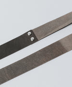 画像をギャラリービューアに読み込む, VEIN ヴェインのGUIDI LEATHER DOUBLE RING  BELT - GRAYの公式通販サイトsession福岡セレクトショップ
