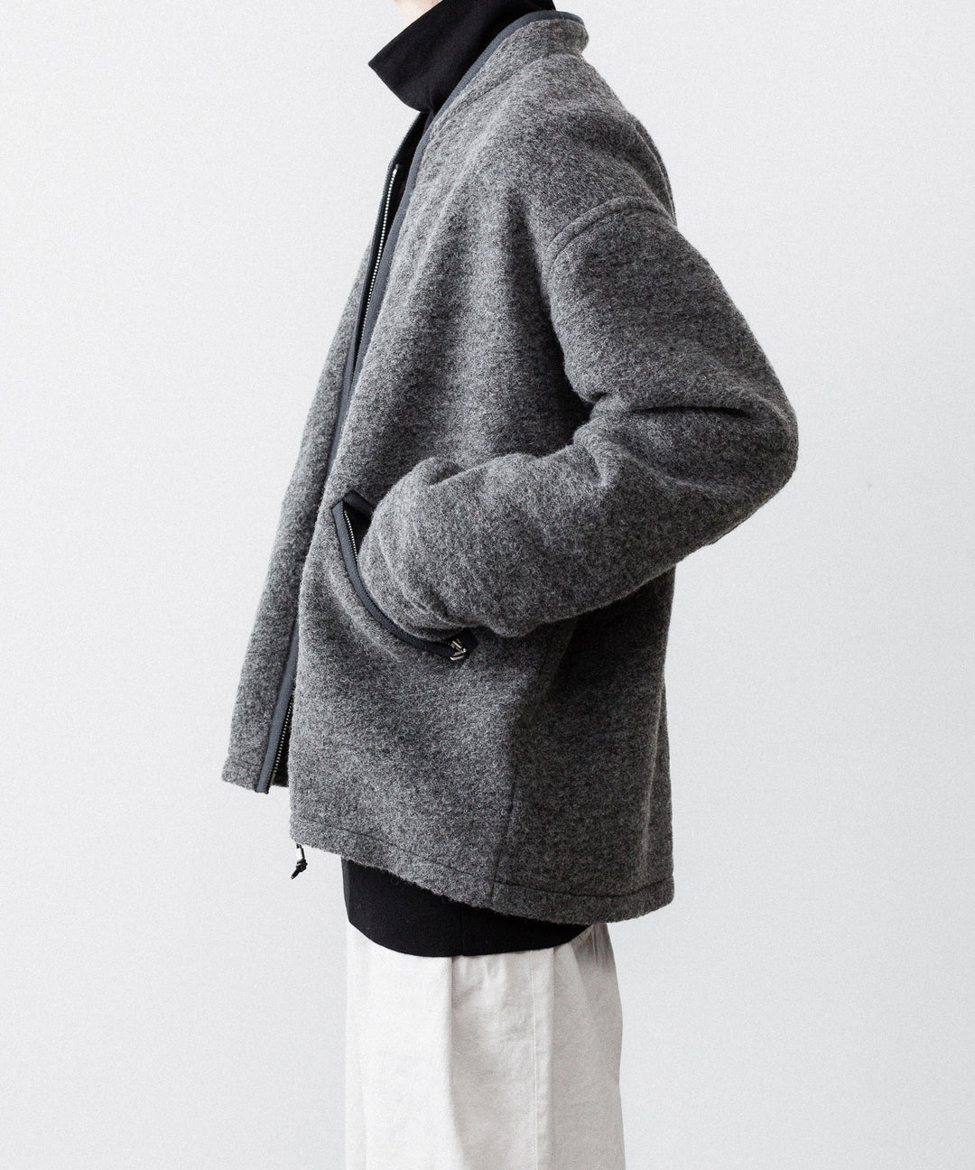 paratrait パラトレイトのZIP UP TYROL JKTのCHARCOAL 公式通販サイトsession福岡セレクトショップ