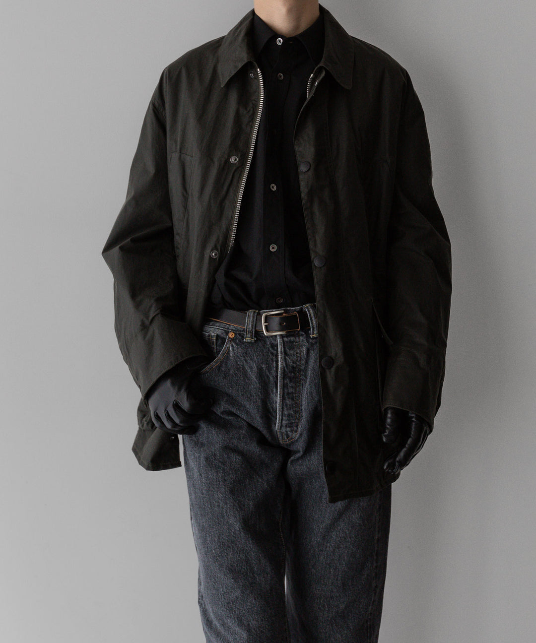 【INTÉRIM】インテリムの大戦モデルジーンズ VINTAGE WWII 1943 HEAVY KIBATA SHUTTLE DENIM JEANS - U.BLACK 公式通販サイトsession福岡セレクトショップ