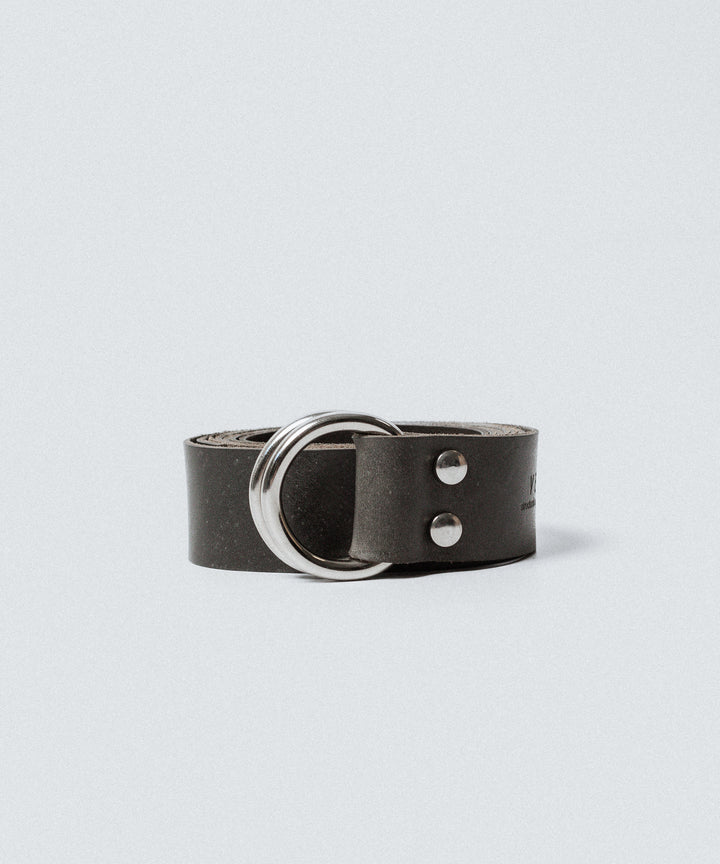 VEIN ヴェインのGUIDI LEATHER DOUBLE RING  BELT - GRAYの公式通販サイトsession福岡セレクトショップ