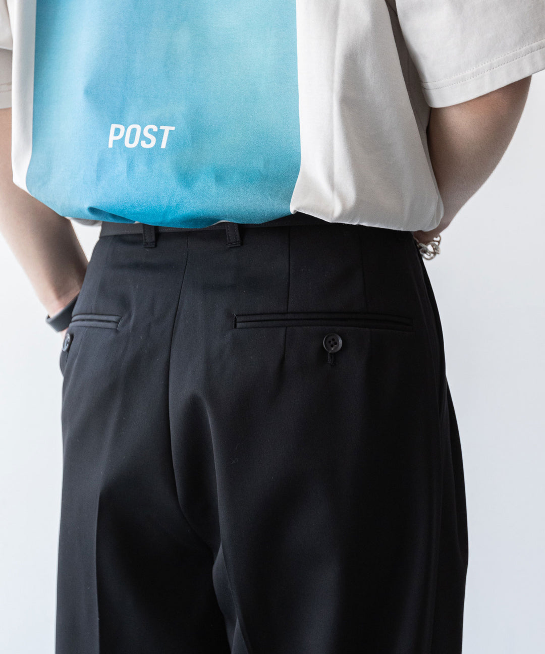 【stein】BELTED WIDE STRAIGHT TROUSERS シュタイン23aw sessionセッション福岡セレクトショップ 公式通販サイト