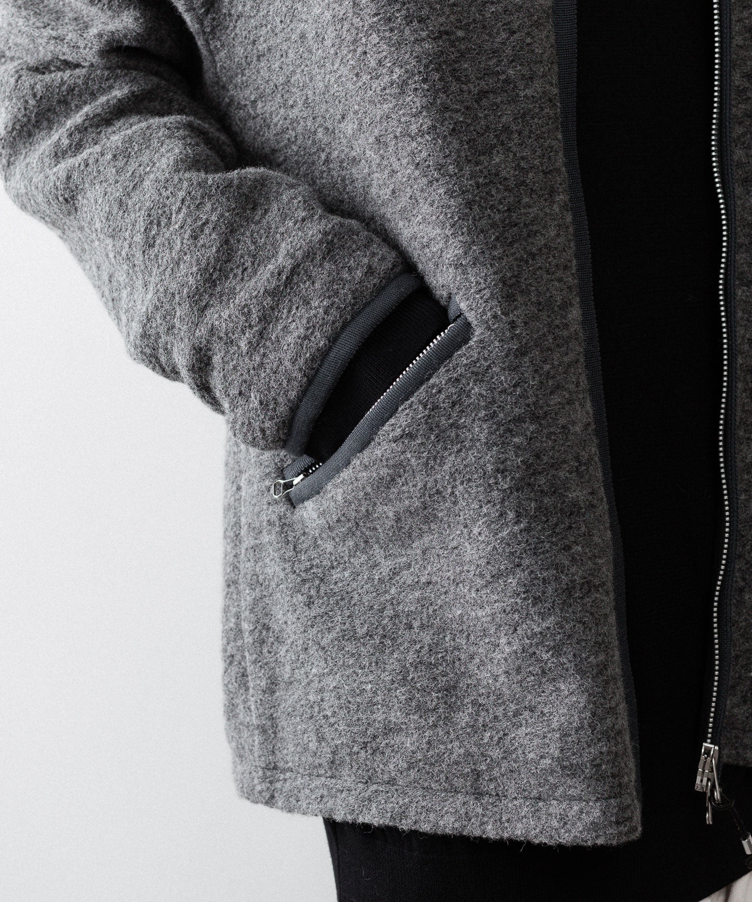 paratrait パラトレイトのZIP UP TYROL JKTのCHARCOAL 公式通販サイトsession福岡セレクトショップ