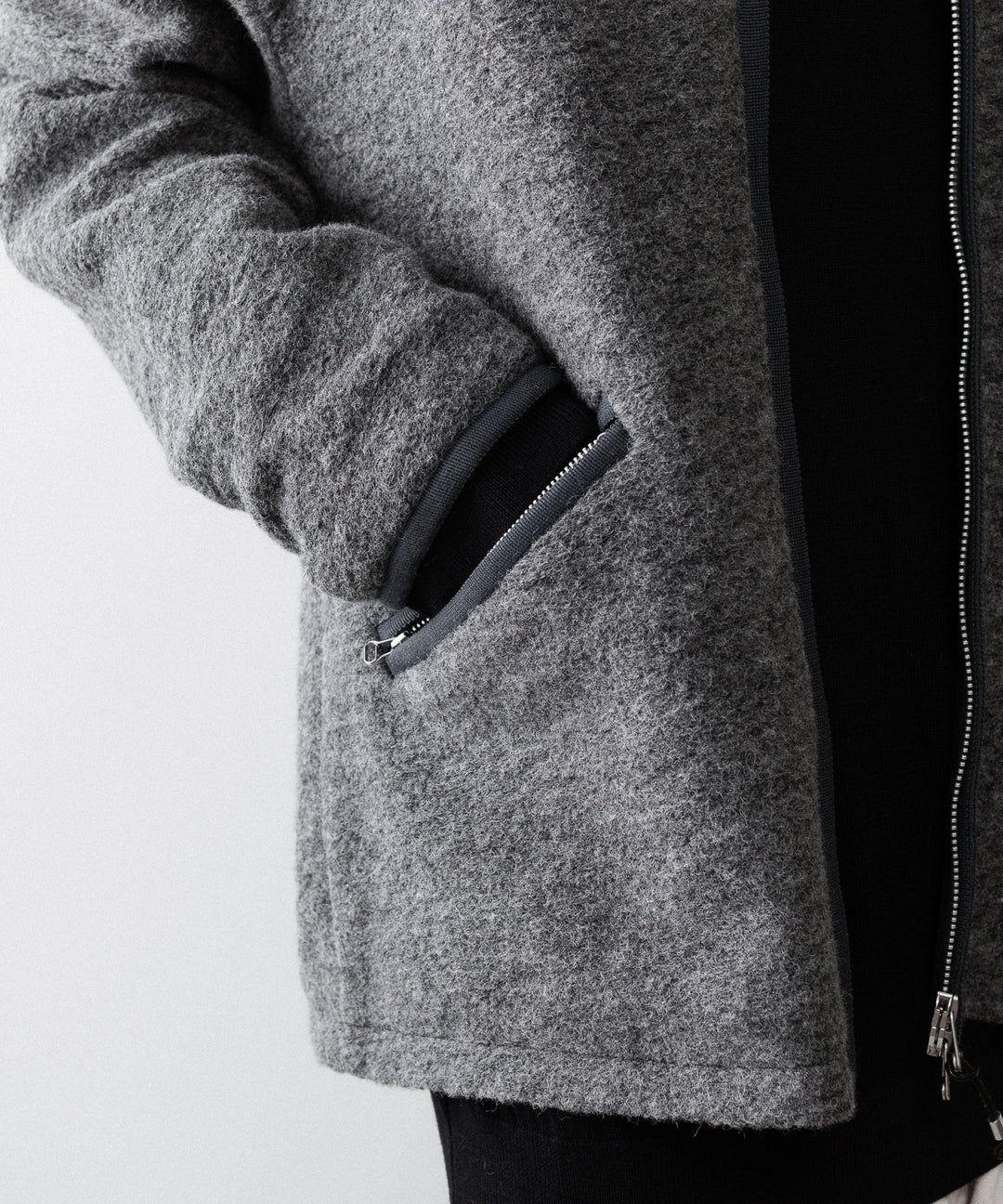 paratrait パラトレイトのZIP UP TYROL JKTのCHARCOAL 公式通販サイトsession福岡セレクトショップ