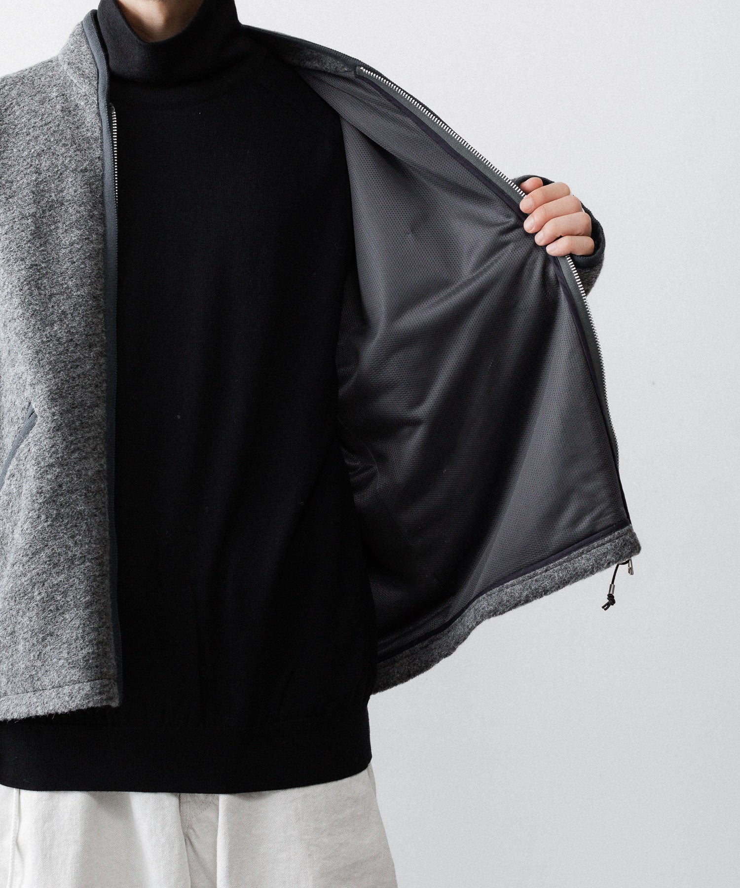 paratrait パラトレイトのZIP UP TYROL JKTのCHARCOAL 公式通販サイトsession福岡セレクトショップ