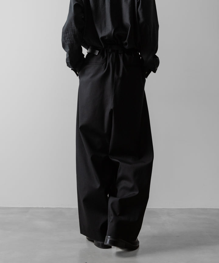 ssstein(シュタイン)のOVERTUCKED EXTRA WIDE TROUSERS(2/72 WOOL GABARDINE)の公式通販サイトsession福岡セレクトショップ
