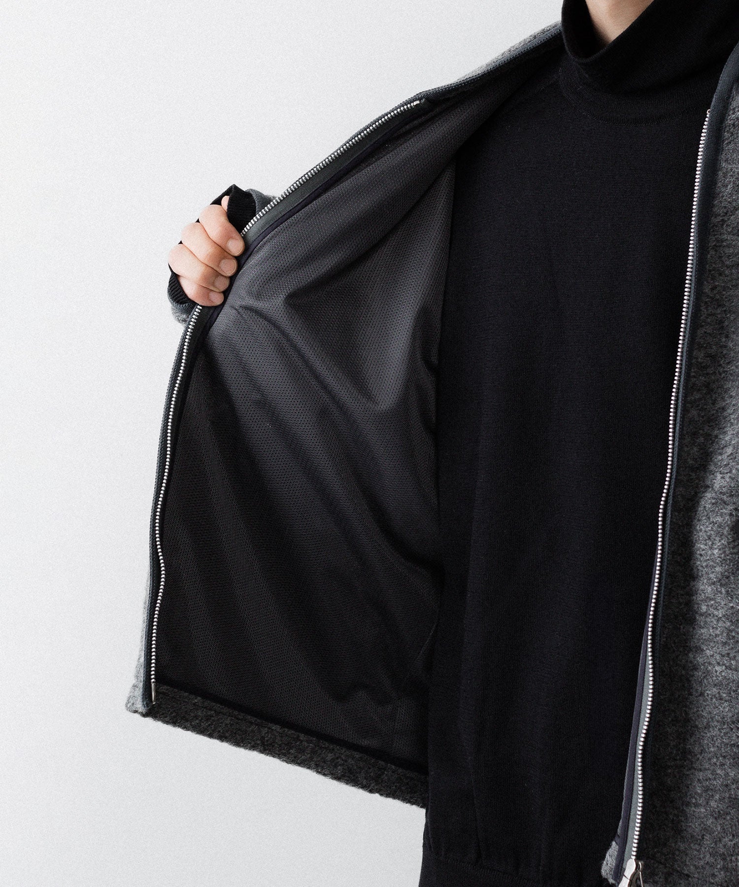 paratrait パラトレイトのZIP UP TYROL JKTのCHARCOAL 公式通販サイトsession福岡セレクトショップ