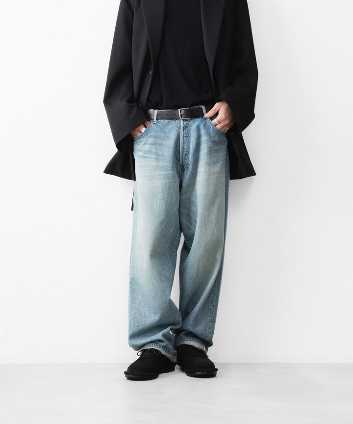 ssstein(シュタイン)のOVERSIZE FIT DENIM PANTS - INDIGOの公式通販サイトsession福岡セレクトショップ