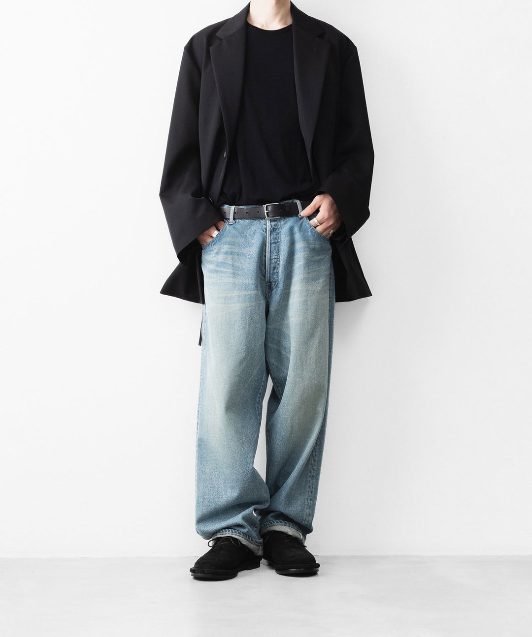 ssstein(シュタイン)のOVERSIZE FIT DENIM PANTS - INDIGOの公式通販サイトsession福岡セレクトショップ