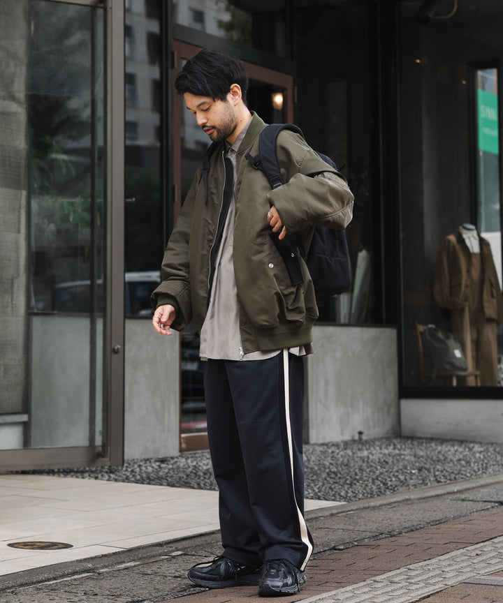 stein シュタイン 23aw OVERSIZED FLIGHT JACKET - MILITARY KHAKI sessionセッション福岡セレクトショップ 公式通販サイト