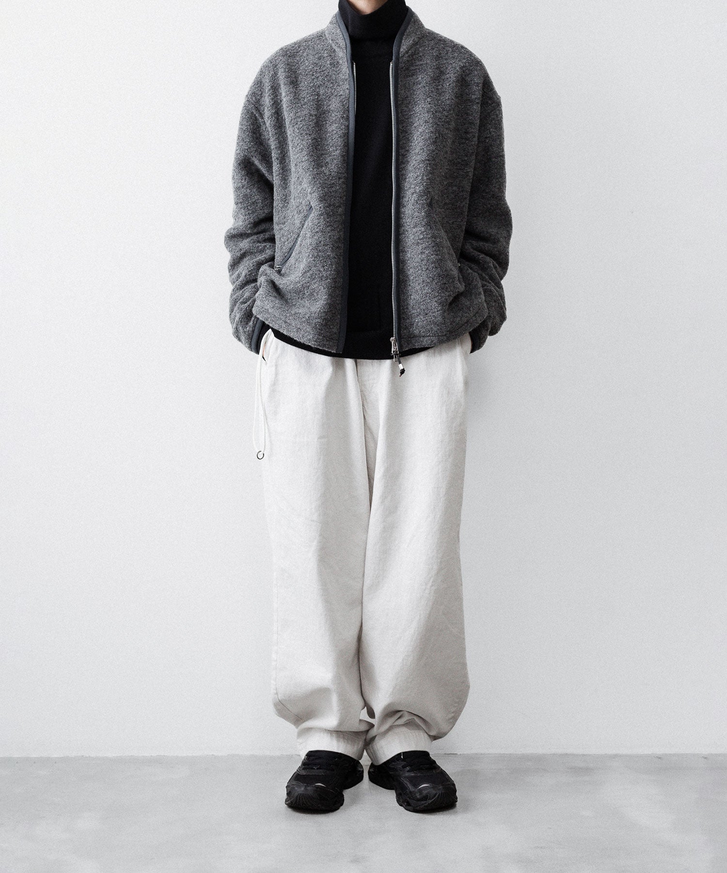 paratrait パラトレイトのZIP UP TYROL JKTのCHARCOAL 公式通販サイトsession福岡セレクトショップ