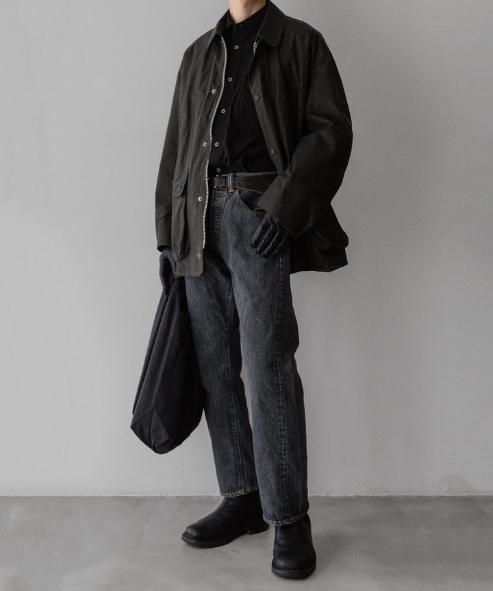 【INTÉRIM】インテリムの大戦モデルジーンズ VINTAGE WWII 1943 HEAVY KIBATA SHUTTLE DENIM JEANS - U.BLACK 公式通販サイトsession福岡セレクトショップ