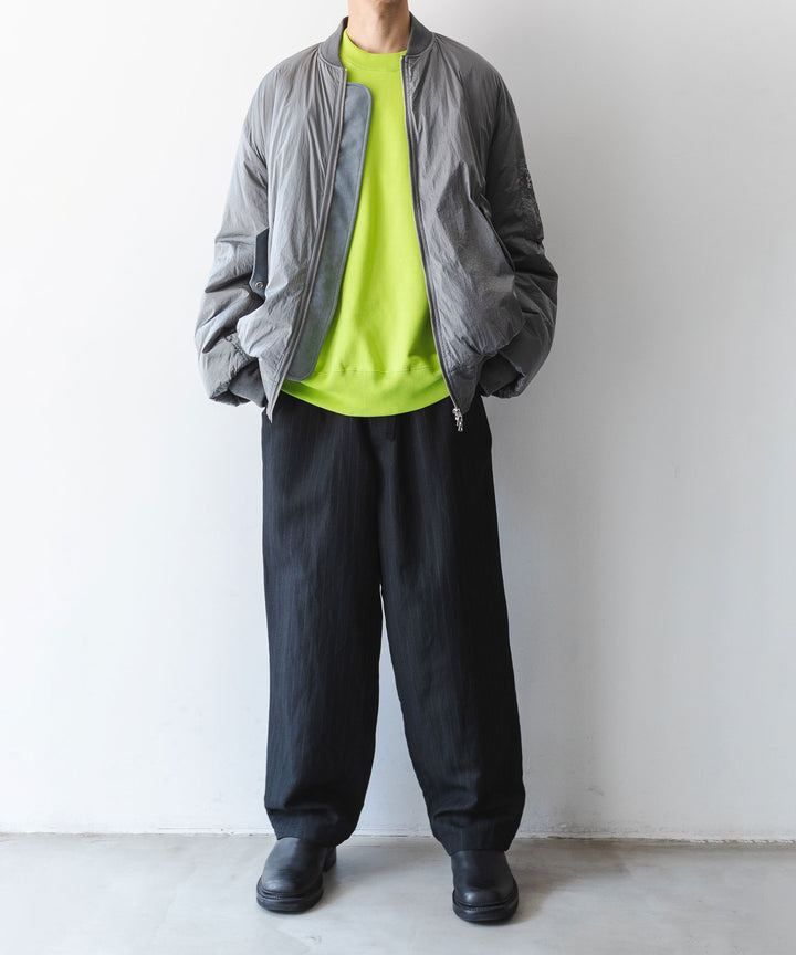stein(シュタイン)の23AWコレクションOVERSIZED UNTWISTED YARN SWEAT LS のYELLOW