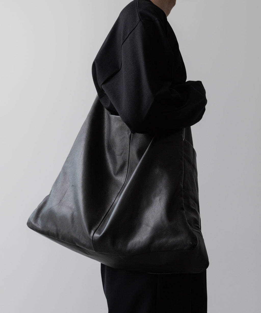 ssstein(シュタイン)の24AWコレクション LEATHER SHOULDER BAG - BLACK 公式通販サイトsession福岡セレクトショップ