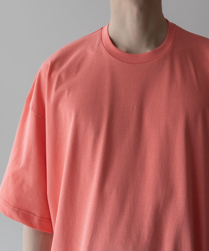 【KANEMASA PHIL.】カネマサフィルのEXCLUSIVE - 36G HIGH TWIST BALLOON TEE - SALMONPINKの公式通販サイトsession福岡セレクトショップ
