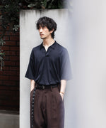 画像をギャラリービューアに読み込む, INTÉRIM - インテリムのSILK COTTON JERSEY DEADSTOCK FABRIC HYPER BIG SKIPPER SHIRTのVULCAN公式通販サイトsession福岡セレクトショップ
