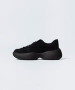 画像をギャラリービューアに読み込む, VEIN ヴェインのCOTTON JERSEY x RIPSTOP OVAL SOLE TRAINER - BLACKの公式通販サイトsession福岡セレクトショップ
