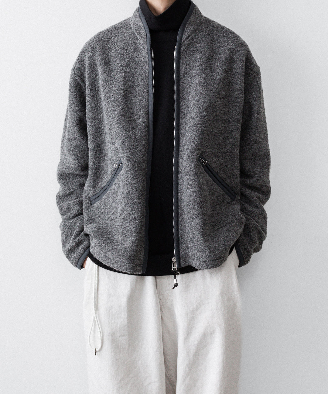 paratrait パラトレイトのZIP UP TYROL JKTのCHARCOAL 公式通販サイトsession福岡セレクトショップ