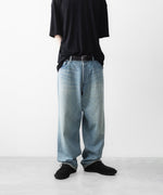 画像をギャラリービューアに読み込む, ssstein(シュタイン)のOVERSIZE FIT DENIM PANTS - INDIGOの公式通販サイトsession福岡セレクトショップ
