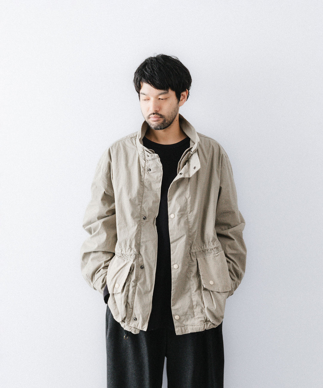 【concause】 HALF MOUNTAIN COAT - BEIGE