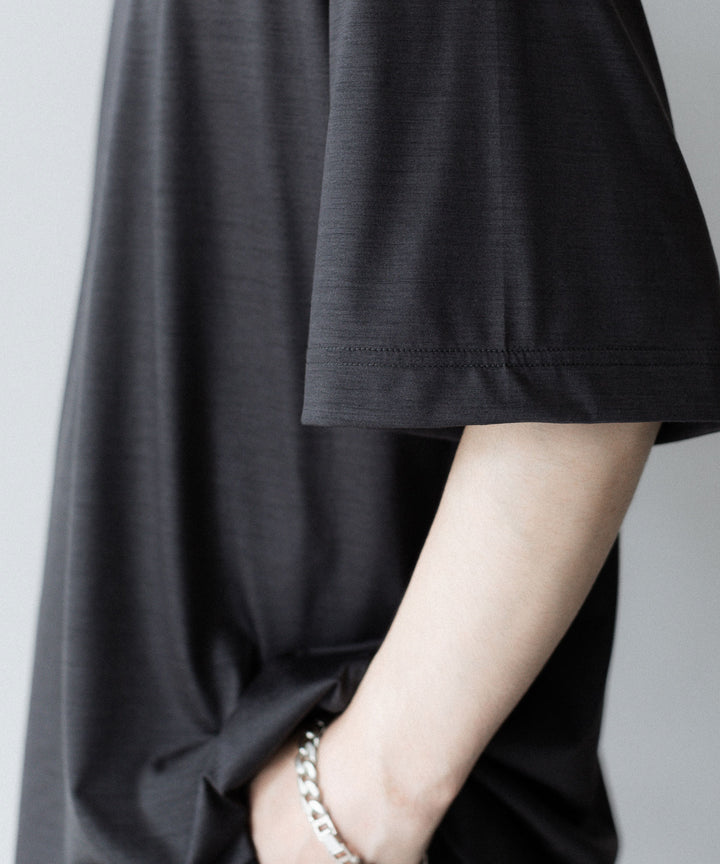 KANEMASA PHIL. カネマサフィル 36G WOOL S/S TEEのCHARCOAL 公式通販サイトsession福岡セレクトショップ