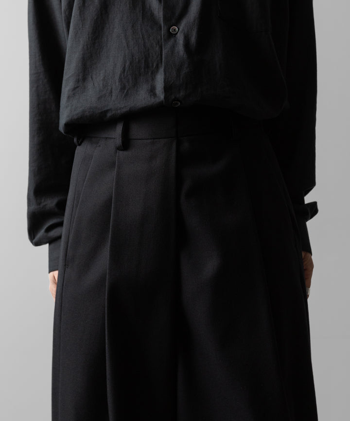 ssstein(シュタイン)のOVERTUCKED EXTRA WIDE TROUSERS(2/72 WOOL GABARDINE)の公式通販サイトsession福岡セレクトショップ