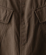 画像をギャラリービューアに読み込む, NEITHERS ネイダースのROASTER BAND COLLAR SHIRT JACKET - BROWNの公式通販サイトsession福岡セレクトショップ
