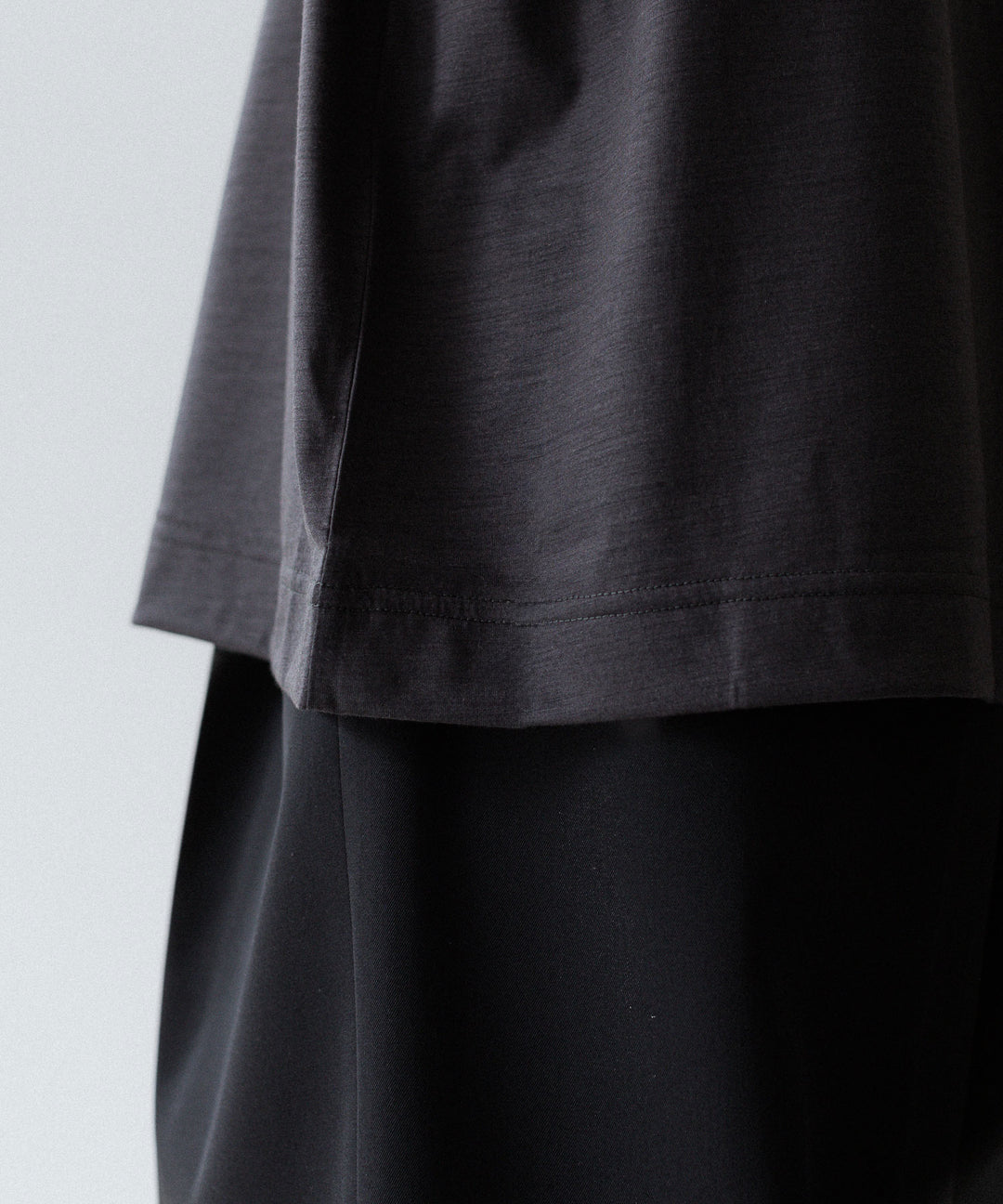 KANEMASA PHIL. カネマサフィル 36G WOOL S/S TEEのCHARCOAL 公式通販サイトsession福岡セレクトショップ