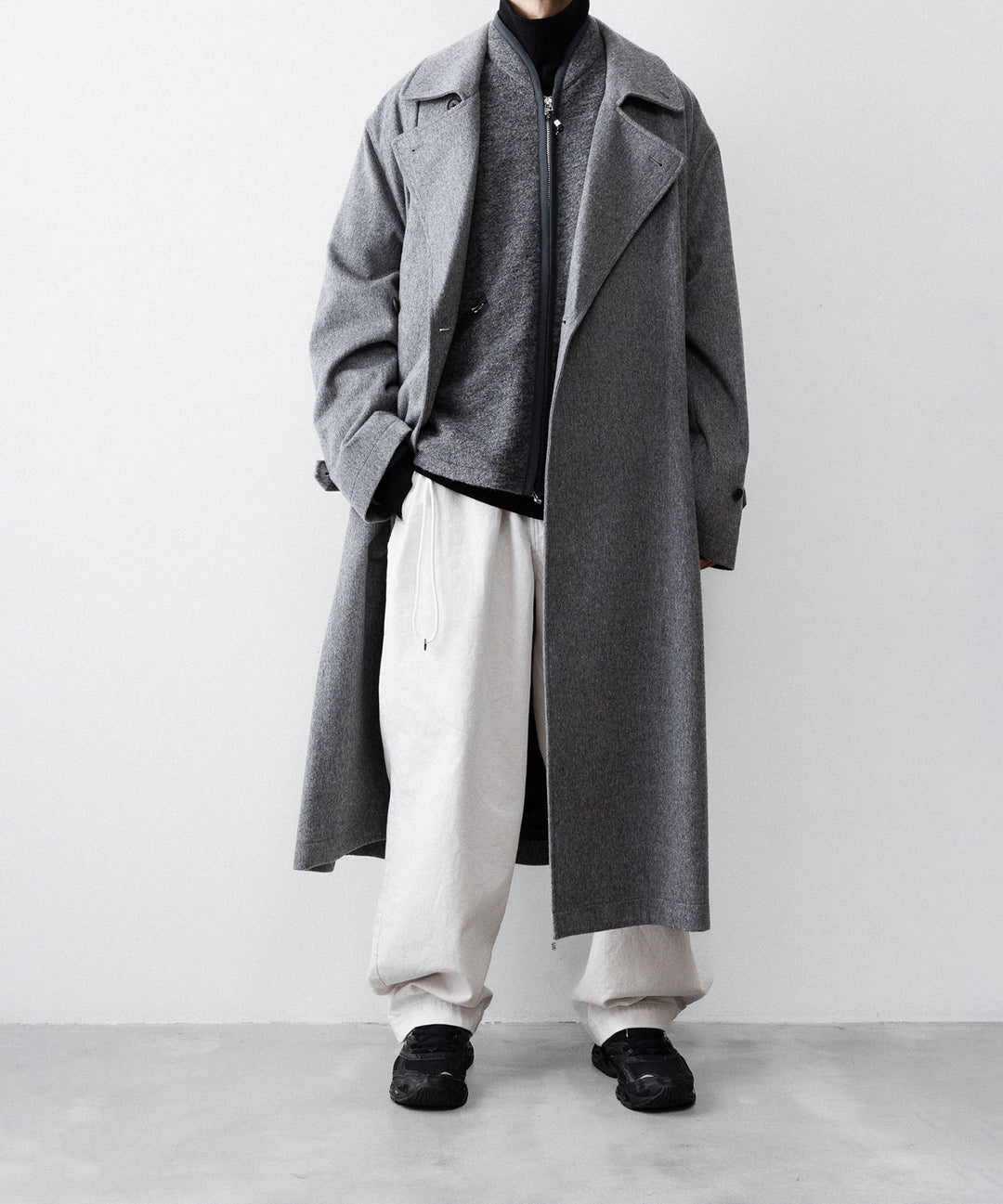 paratrait パラトレイトのZIP UP TYROL JKTのCHARCOAL 公式通販サイトsession福岡セレクトショップ