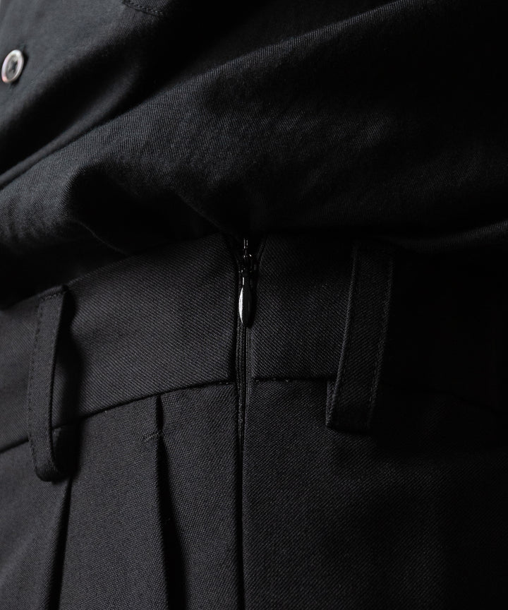 ssstein(シュタイン)のOVERTUCKED EXTRA WIDE TROUSERS(2/72 WOOL GABARDINE)の公式通販サイトsession福岡セレクトショップ