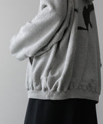 画像をギャラリービューアに読み込む, Fujimoto フジモトのSPRAYED DEEP TUCK HOODIE &quot;OID FABRIC&quot; - GRAYの公式通販サイトsession福岡セレクトショップ
