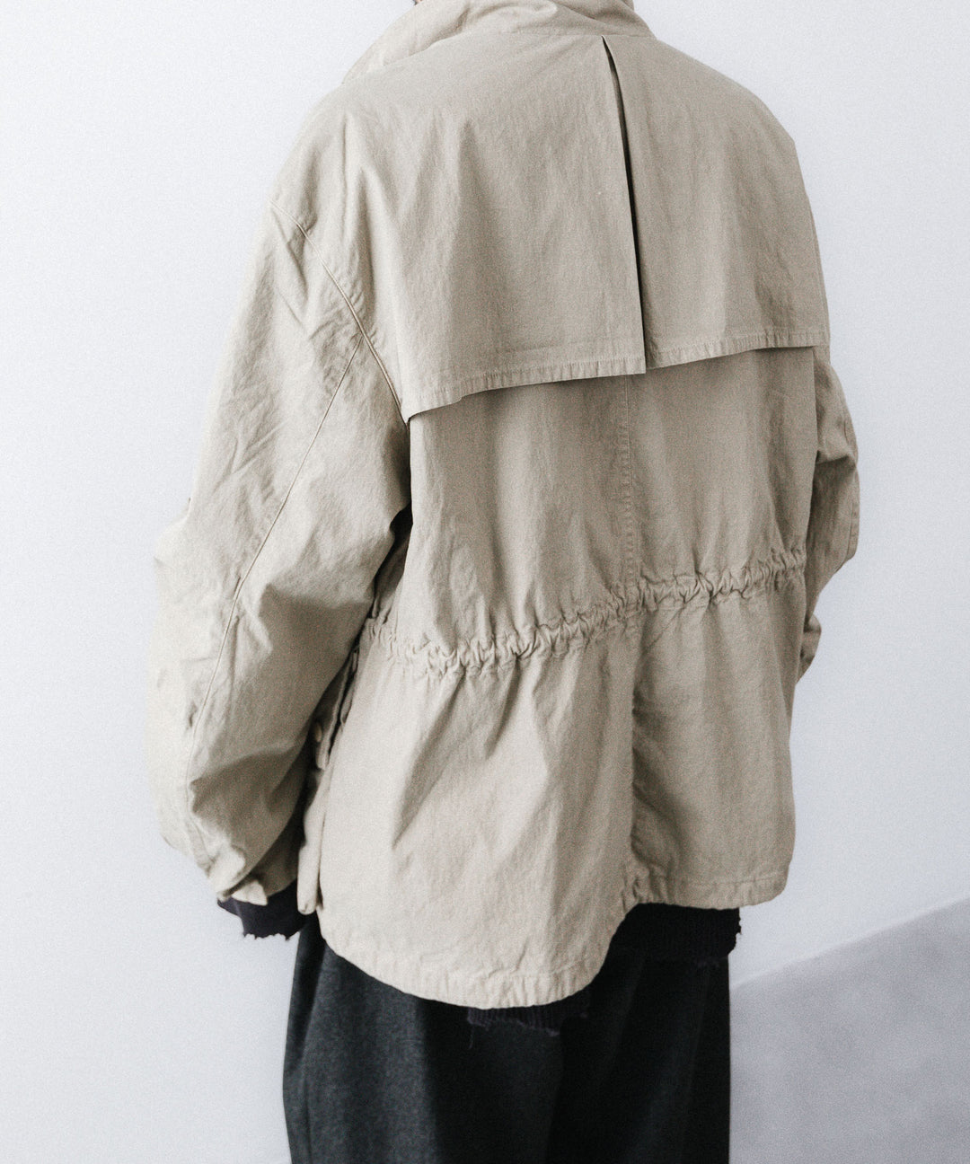 【concause】 HALF MOUNTAIN COAT - BEIGE