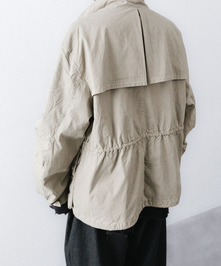 【concause】 HALF MOUNTAIN COAT - BEIGE